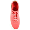 Pink - Pack Shot - Lunar Womens-Ladies Flamborough Leather Shoes