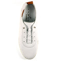 White - Pack Shot - Lunar Womens-Ladies Flamborough Leather Shoes