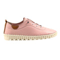 Light Pink - Side - Lunar Womens-Ladies Flamborough Leather Shoes