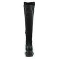 Black - Back - Lunar Womens-Ladies Fremont Long Boots