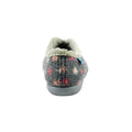 Grey - Side - Lunar Womens-Ladies Sundance Felt Slippers