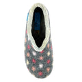 Grey - Lifestyle - Lunar Womens-Ladies Sundance Felt Slippers