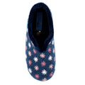 Blue - Lifestyle - Lunar Womens-Ladies Sundance Felt Slippers