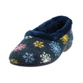 Blue - Lifestyle - Lunar Womens-Ladies Goji Snowflake Slippers