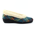 Blue - Side - Lunar Womens-Ladies Hoxton Slippers