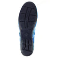 Blue - Side - Lunar Womens-Ladies Cancun Multi-Tone Slippers