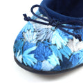 Blue - Close up - Lunar Womens-Ladies Cancun Multi-Tone Slippers