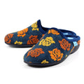 Blue - Pack Shot - Lunar Womens-Ladies Empire Slippers