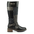 Black - Lifestyle - Lunar Womens-Ladies Wargate Long Boots