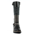 Black - Close up - Lunar Womens-Ladies Wargate Long Boots