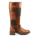 Brown - Lifestyle - Lunar Womens-Ladies Wargate Long Boots