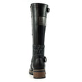 Black - Back - Lunar Womens-Ladies Wargate Long Boots