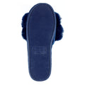 Blue - Side - Lunar Womens-Ladies Octavia II Slippers