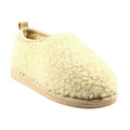 Cream - Front - Lunar Womens-Ladies Lorella II Slippers