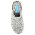 Grey - Pack Shot - Lunar Womens-Ladies Muscat Slippers