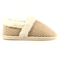 Beige - Lifestyle - Lunar Womens-Ladies Fara Slippers