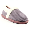 Lilac - Front - Lunar Womens-Ladies Fara Slippers