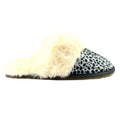 Ocelot - Side - Lunar Womens-Ladies Ocelot Print Slippers