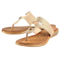 Rose - Front - Lunar Womens-Ladies Ezra Sandals