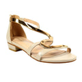 Beige - Front - Lunar Womens-Ladies Girona Sandals