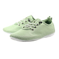 Mint - Front - Lunar Womens-Ladies Abbie Leather Plimsolls