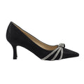 Black - Side - Lunar Womens-Ladies Kalina Court Shoes