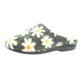 Grey - Lifestyle - Lunar Womens-Ladies Plumeria Mule Slippers