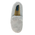 Grey - Pack Shot - Lunar Womens-Ladies Frito Slippers