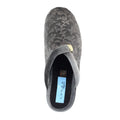 Grey - Pack Shot - Lunar Womens-Ladies Amaretto Mule Slippers