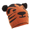 Dog - Front - FLOSO Childrens-Kids Unisex Animal Design Winter Beanie Hat (Tiger, Panda, Bear, Dog)