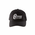 Black-White - Front - David Bowie Logo Baseball Cap