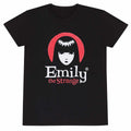 Black - Front - Emily The Strange Unisex Adult Logo T-Shirt