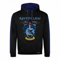 Black-Navy - Front - Harry Potter Unisex Adult Ravenclaw Pullover Hoodie