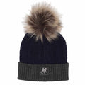 Navy-Grey - Back - Harry Potter Ravenclaw Pom Pom Beanie