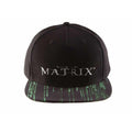 Black - Front - Matrix Unisex Adult Logo Snapback Cap