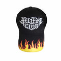 Black - Front - Stranger Things Unisex Adult Hellfire Club Baseball Cap