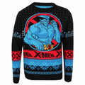 Multicoloured - Front - X-Men Unisex Adult Beast Knitted Jumper