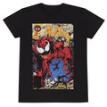 Black - Front - Marvel Comics Unisex Adult Carnage Cover T-Shirt