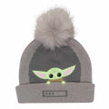 Grey - Front - Star Wars Grogu In The Crib Beanie