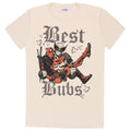 Natural - Front - Deadpool & Wolverine Unisex Adult Best Bubs T-Shirt