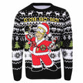 Black-White-Red - Front - The Simpsons Unisex Adult Homer Simpson Knitted Jumper