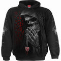 Black - Front - Spiral Direct Unisex Adult Forbidden Hoodie