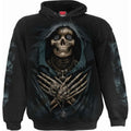 Black - Front - Spiral Direct Unisex Adult Ferryman Hoodie