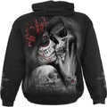 Black - Back - Spiral Direct Unisex Adult Dead Kiss Hoodie