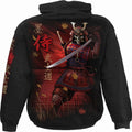 Black - Back - Spiral Direct Unisex Adult Samurai Hoodie