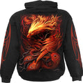 Black - Back - Spiral Direct Unisex Adult Phoenix Arisen Hoodie