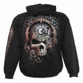 Black - Back - Spiral Direct Unisex Adult Reaper Time Hoodie