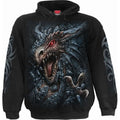 Black - Front - Spiral Direct Unisex Adult Dragon´s Lair Hoodie