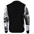 Black-White - Back - Star Wars Unisex Adult Manga Knitted Jumper