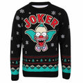 Black - Front - The Simpsons Unisex Adult Joker Knitted Jumper